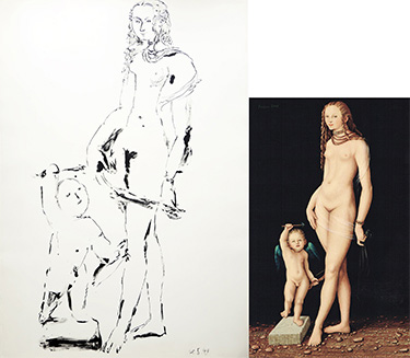 Cranach_Picasso_Tripp